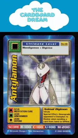 Antylamon Digimon Digi-Battle Movie Promo Card MO-06 MP - Image 1