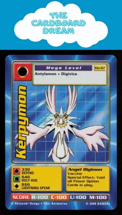 Kerpymon / Digimon Digi-Battle / MO-07 / Movie Promo Card / 2000 Bandai - Image 1