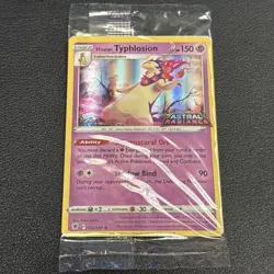 SEALED Hisuian Typhlosion 052/189 Astral Radiance Stamped Promo Pokemon Card - Image 1