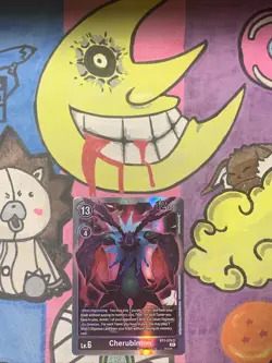 Digimon Card - (NM) Cherubimon BT7-079 Super Rare Foil - Bandai - Image 1