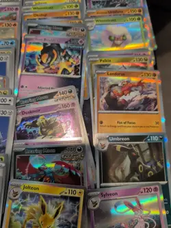 Lot Of 275 Pokemon Cards from Prismatic Evolution, Holo, Reverse Holos, Bulk - Image 3