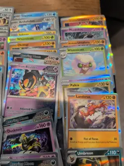Lot Of 275 Pokemon Cards from Prismatic Evolution, Holo, Reverse Holos, Bulk - Image 4