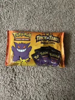Nintendo Pokemon TCG BOOster Trick Or Trade Trading Card Game - 120 Cards 820650850783 - Image 1