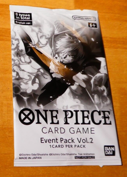 ONE PIECE CARD ENGLISH EVENT PACK VOL.2 X1 BOOSTER SEALED NEUF MINT - Image 1