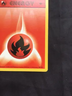 Pokemon Cards: Base Set 1st Edition Common: Fire Energy 98/102 - Image 4