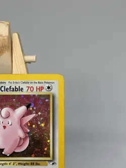 Pokemon Card Erika's Clefable Holo 1st Edition Gym Heroes Set 3/132 (MP/PL) - Image 5