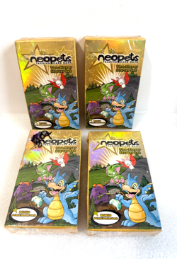 4 Boxes (original packaging) NEOPETS Trading Card Game Starter Sets 2003 - Image 1