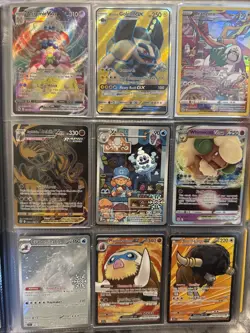 Pokemon TCG Lot Card Sale 9 Cards Full Art Holo NM - Image 1