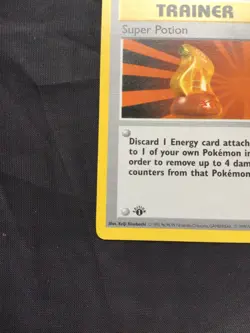 Pokemon Cards: Base Set 1st Edition Uncommon: Super Potion 90/102 - Image 5