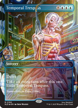 Mtg Magic Card Secret Lair Iron Maiden Album Art FOIL English Sealed Presale - Image 3