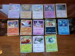 Lot Of 13 Pokemon Cards As Pictured - Image 1