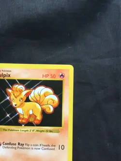 Pokemon Cards: Base Set 1st Edition Common: Vulpix 68/102 - Image 3