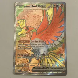 Pokemon TCG Card - Ethans Ho-Oh ex 209/182 Full art Destined Rivals NM Condition - Image 1