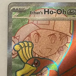 Pokemon TCG Card - Ethans Ho-Oh ex 209/182 Full art Destined Rivals NM Condition - Image 2