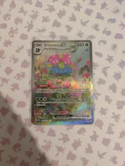 Pokemon TCG Venusaur EX Full Art Holo Card 198/165 Scarlet & Violet 151 Sir - Image 2