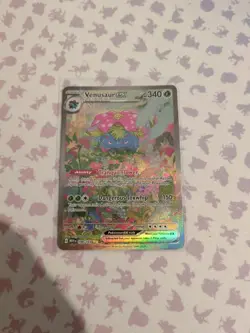 Pokemon TCG Venusaur EX Full Art Holo Card 198/165 Scarlet & Violet 151 Sir - Image 3