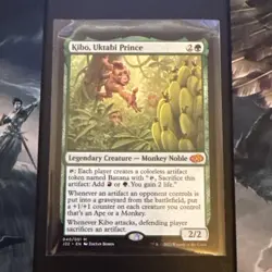 MTG Kibo, Uktabi Prince - Jumpstart 2022 (J22) - Mythic Rare - Near Mint (NM) - Image 1