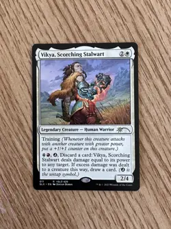 Vikya, Scorching Stalwart - NM - MTG Universes Within - Magic the Gathering - Image 1