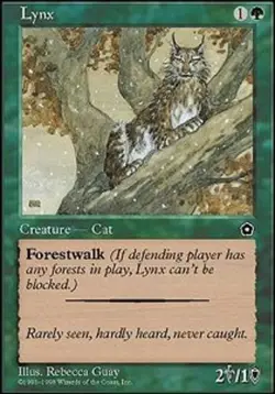 Lynx - Portal Second Age # MTG Magic The Gathering - Image 1
