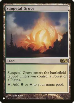 Sunpetal Grove - Secret Lair Commander: Raining Cats and Dogs #228 MTG Magic The - Image 1