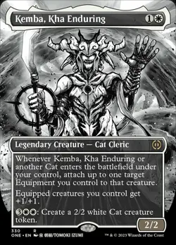 Kemba, Kha Enduring - Borderless Manga - Phyrexia: All Will Be One #330 MTG Magi - Image 1