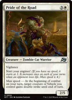 Pride of the Road - Aetherdrift #0024 MTG Magic The Gathering - Image 1