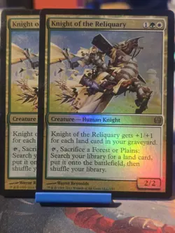 Knight of the Reliquary (X2) Duel Decks: Knights vs. Dragons Foil - Image 1