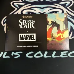 MTG Secret Lair x Marvel's Spider-Man: Heroic Deeds - Non Foil - Sealed - Image 1