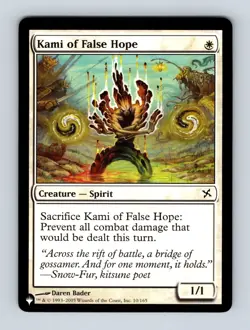 Kami of False Hope The List Reprints Non-Foil MTG NM - Image 1