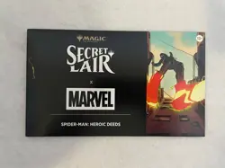 MTG Secret Lair Marvel's Spider-Man: Heroic Deeds NON-FOIL Edition - Image 1