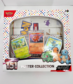 THREE Pokemon 151 Poster Collection 9 Packs + 9 Promos SEALED 🔥💧🍃 - Image 3