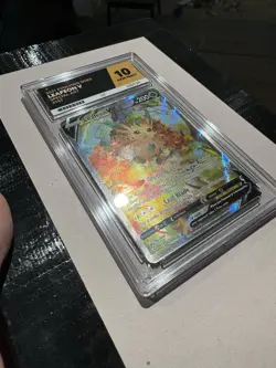 Pokemon TCG Leafeon v Evolving Skies 167/203 ACE 10 READ DESCRIPTION Tiny Crack - Image 4