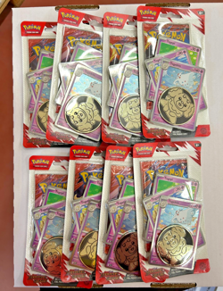8x Pokemon TCG Destined Rivals Togekiss Premium Checklane Blister OVP Sealed - Image 1