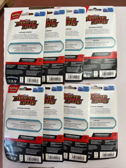 8x Pokemon TCG Destined Rivals Togekiss Premium Checklane Blister OVP Sealed - Image 2