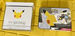 Pokemon Celebrations 25th Anniversary - Elite Trainer Box & Collectors Chest! 820650809415 - Image 1