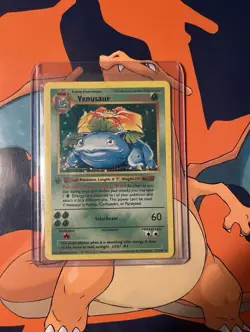 1999 Pokemon 1st Edition Venusaur 015/102 Base Set (Shadowless) Holo Very Rare - Image 1