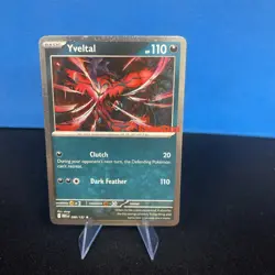 Sealed Yveltal 088/132 Reverse Holo Mega Evolution Pokemon GAMESTOP PROMO - Image 1