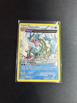 Pokemon Gyarados Card - Stage 1, 130 HP, Full Retaliation, Thrash - Image 1