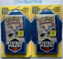 2024 Pokemon Walgreens Mystery Pack Lot (2) Sealed Vintage Chase Chance 1:10 - Image 1
