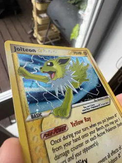 Jolteon ☆ Gold Star 101/108 EX Power Keepers - LP/NM - 7-8 Potential - Pokemon - Image 4