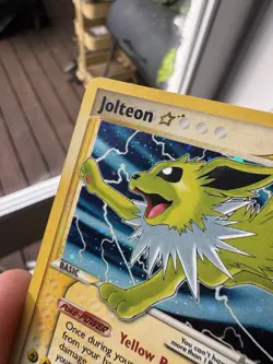 Jolteon ☆ Gold Star 101/108 EX Power Keepers - LP/NM - 7-8 Potential - Pokemon - Image 5