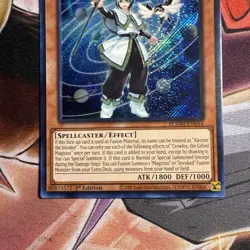 Crowley, the Gifted Magistus 1st Edition Secret Rare Card BLMM-EN044 Yu-Gi-Oh! - Image 3