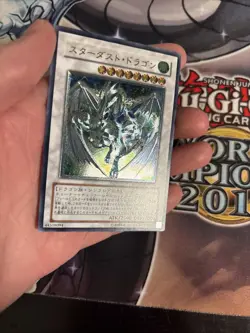 (MC) Yu-Gi-Oh! TCG Stardust Dragon TDGS-JP040 ULTIMATE Rare Japanese LP - Image 3