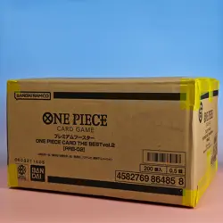 ONE PIECE CARD GAME THE BEST VOL.2 (PRB-02) CASE JAPANESE OVP SEALED - Image 1
