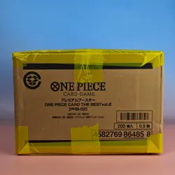 ONE PIECE CARD GAME THE BEST VOL.2 (PRB-02) CASE JAPANESE OVP SEALED - Image 4