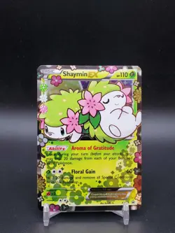 Shaymin EX XY148 Black Star Promo Ultra Rare DMG Pokemon Card - Image 1