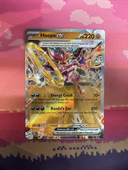 Pokemon Card Hoopa ex 098/182 Double Rare Paradox Rift Near Mint - Image 1