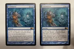 MTG M10 Lot Of (2) Blue Cards Traumatize X2 Magic The Gathering Core Set 10 2010 - Image 1