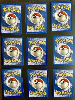 Vintage Pokemon album Holo river Holo and common 360 cards - Image 2