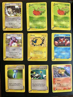 Vintage Pokemon album Holo river Holo and common 360 cards - Image 5